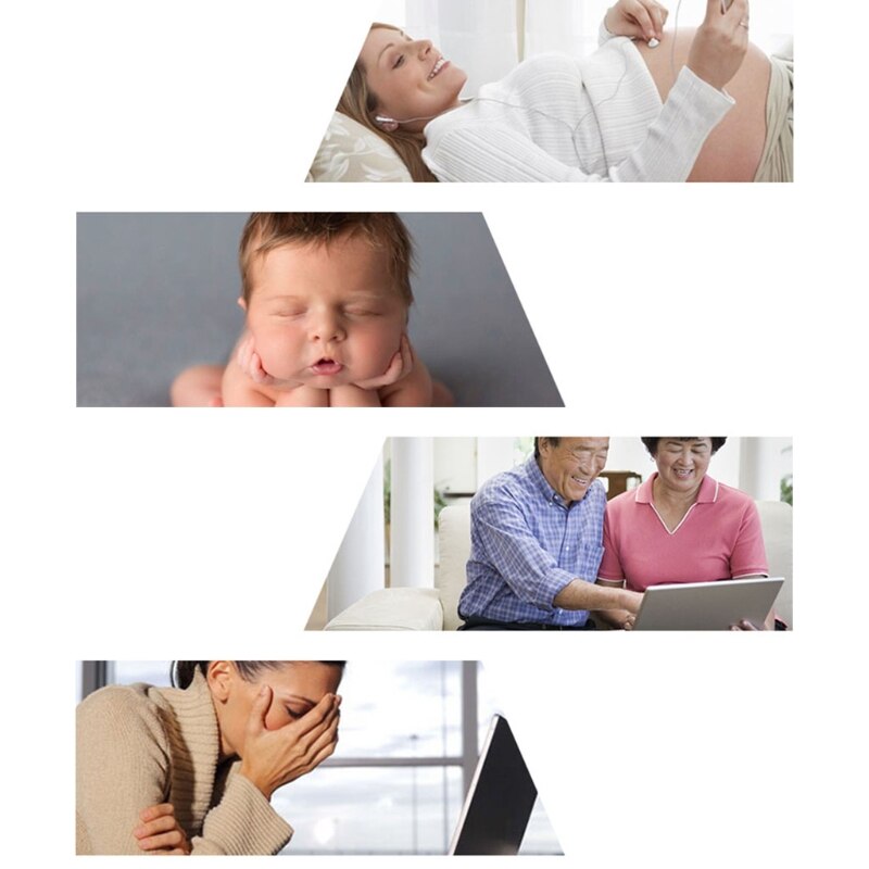 USB Charging Handheld Mini Digital LCD Display Electric Field and Magnetic Field Radiation EMF Electromagnetic Radiation Tester