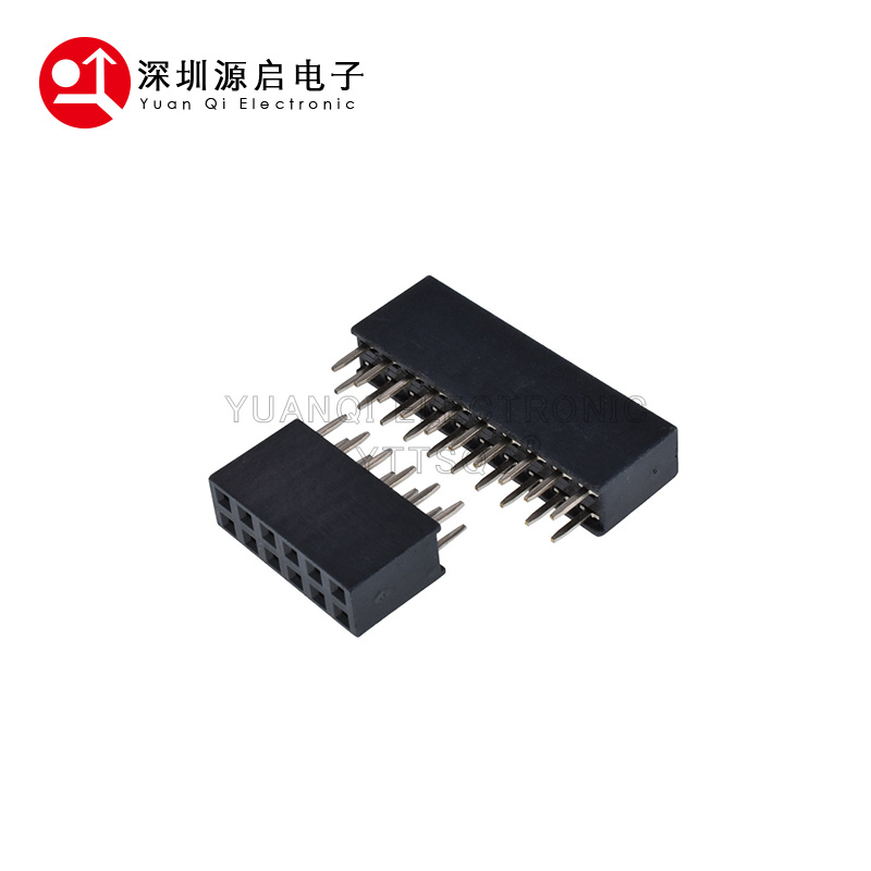 10PCS Zweireihig Pin Buchse Header Buchse Pitch 2,54mm Stecker pinheader 2*2/3/4/5/6/7/8/9/10/11/20/21/25/32/40Pin Für Arduino