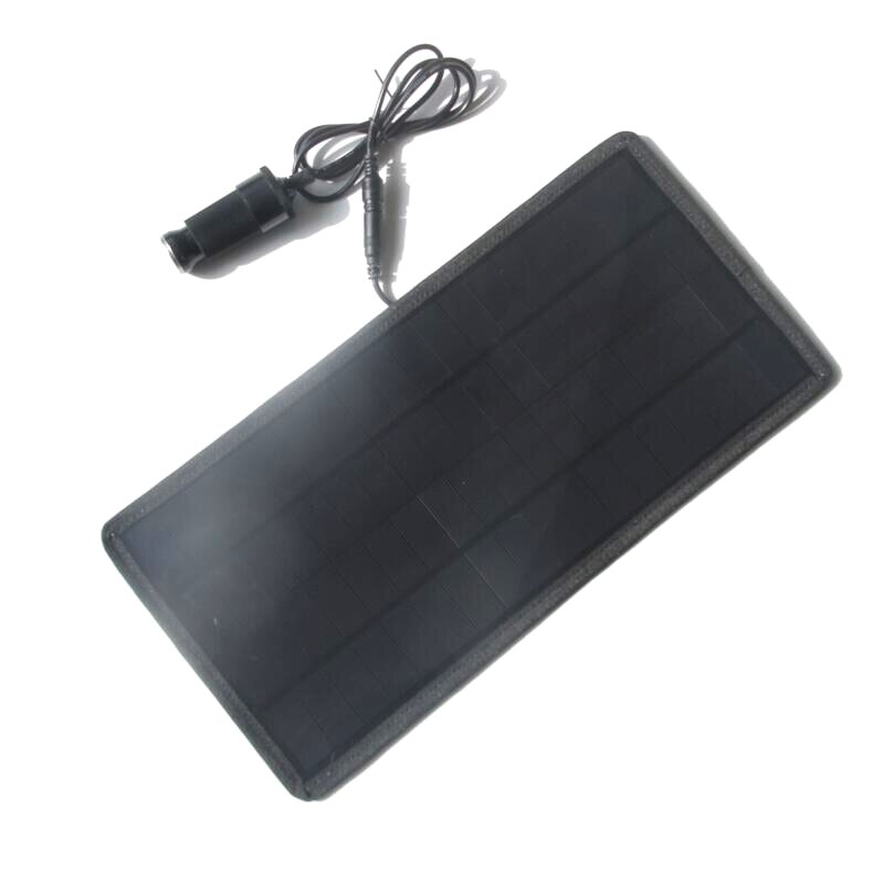 12V 18V 12W Solar Charger Solar Panel Battery Maintainer for Car Automobile Motorcycle Boat SDF-SHIP