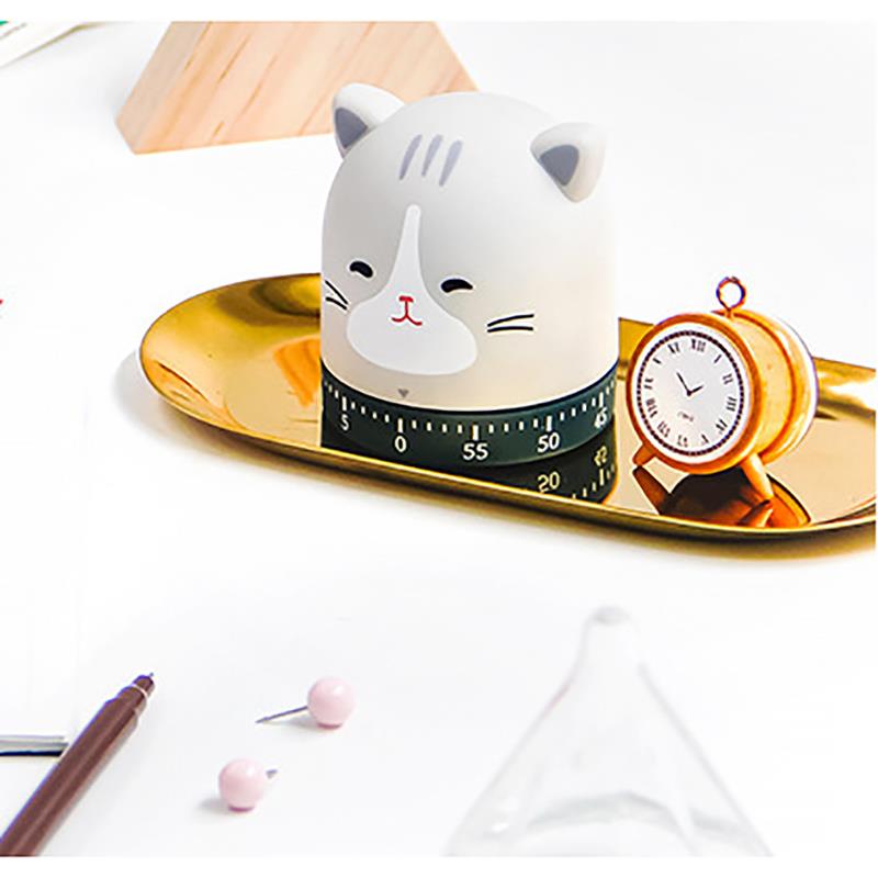 Kitchen Timer Animal Shape Adorable Cooking Shower Study Stopwatch Alarm Clock Plastic Compact Timer Cooking Countdown Timer