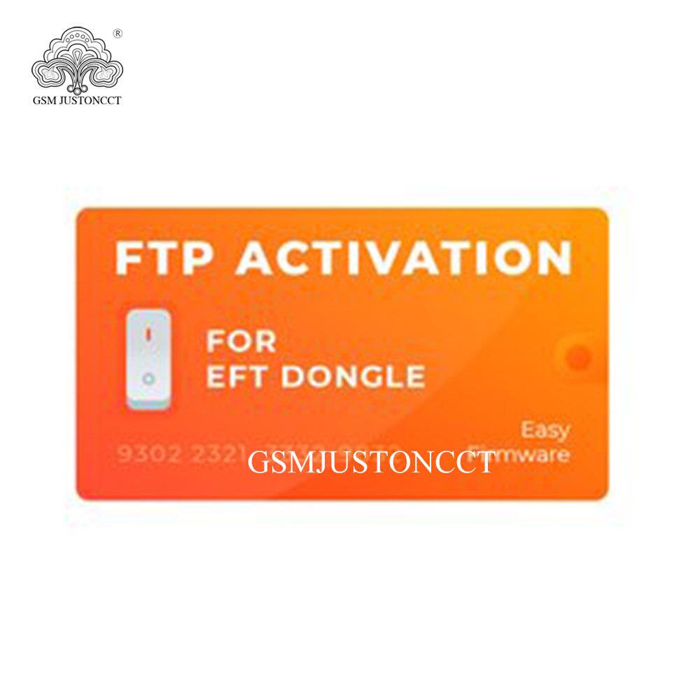 Activation FTP pour Dongle EFT