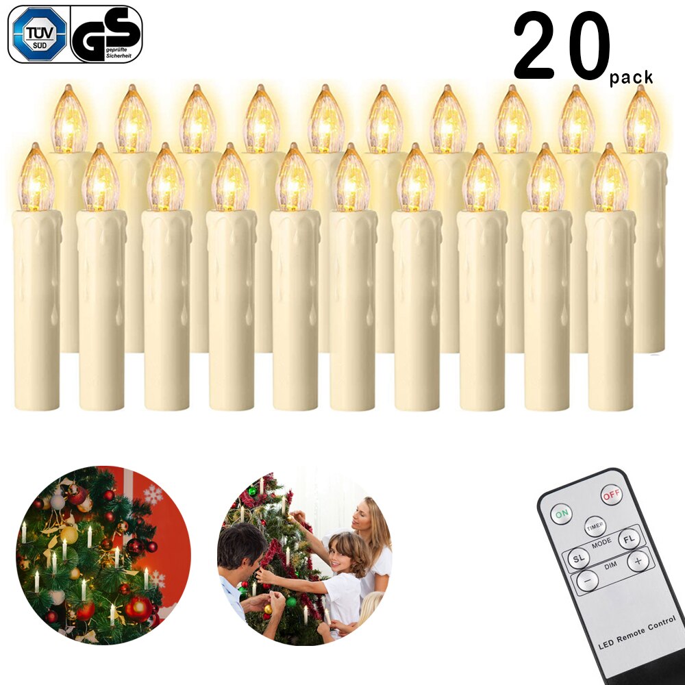 Christmas candle Party Supplies Wedding Candles LED light Flicker Safe Flames Candle Wedding Candels Safety Home Decoration