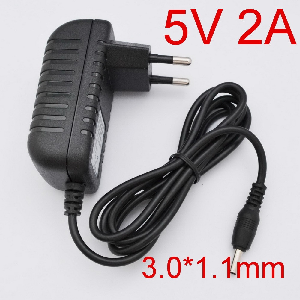 5 V 2A DC 3.0x1.1mm Charger Power Supply Adapter voor Tablet Huawei Mediapad 7 Ideos S7, s7 Slanke, S7-301U, S7-301W, S7-301C