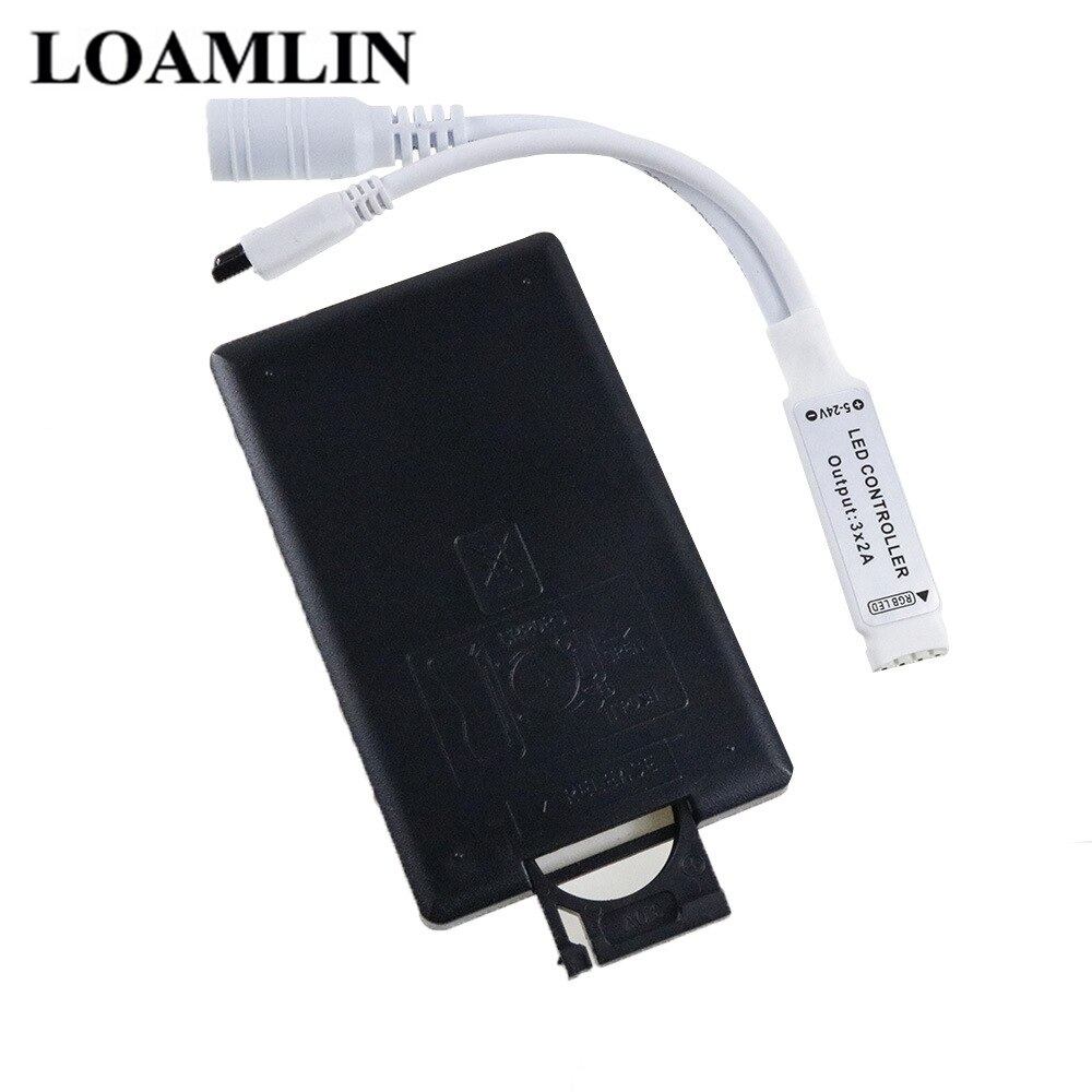 RGB LED Controller Mini 24 Button DC 12V RGB IR Remote Control For 3528 Or 5050 RGB LED Strip RGB Controller LED Tape