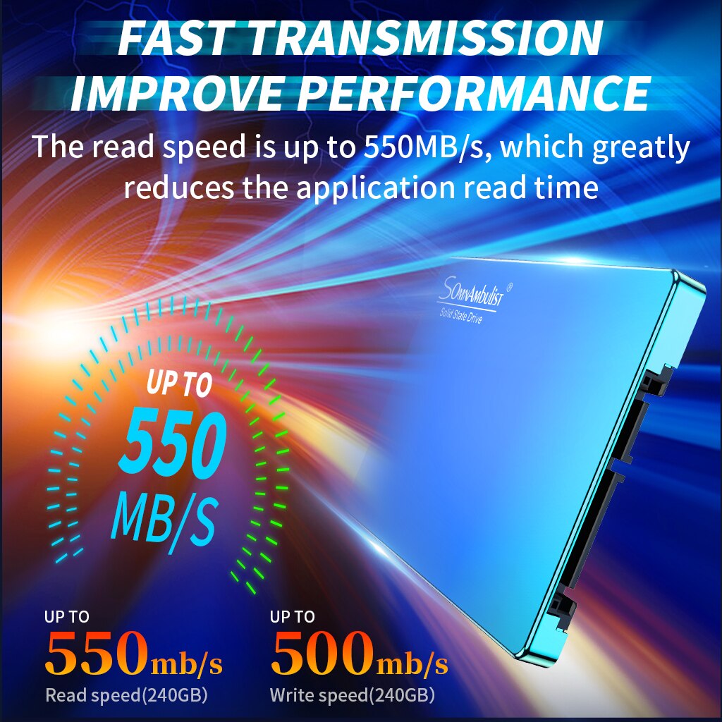 Sata3 Ssd 60Gb 240Gb 120Gb 480Gb 960Gb 2Tb Ssd 2.5-Inch Interne Solid state Drive