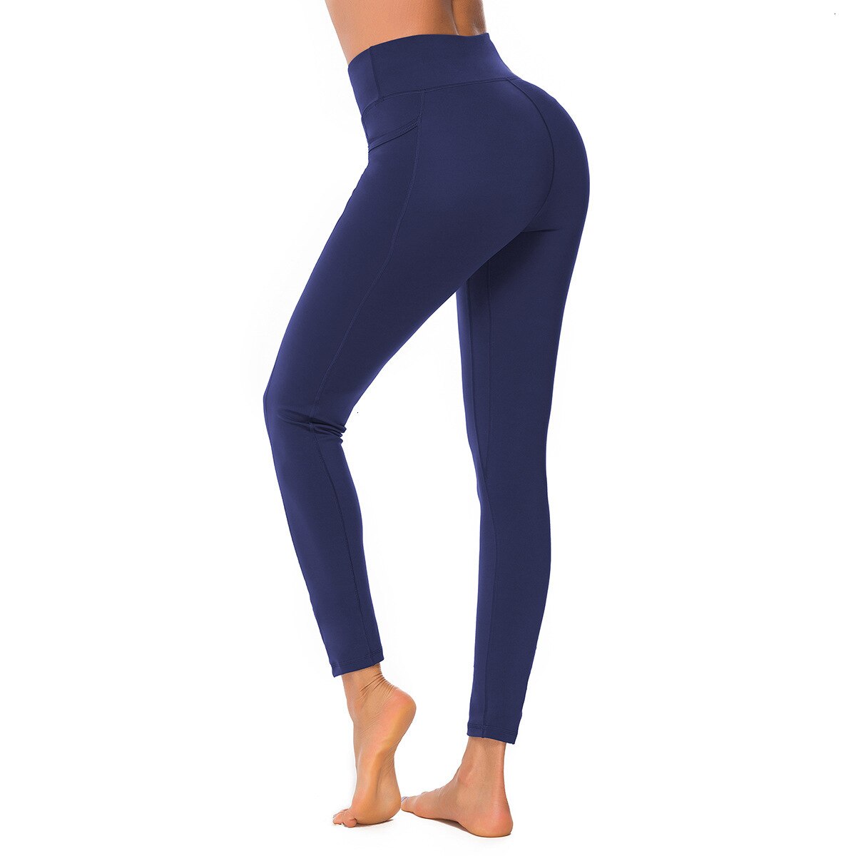 sport yoga leggings women high waist fitness pants gym Pocket Elastic Squat Proof Tights Quick Dry Breathable sportswear NCLAGEN