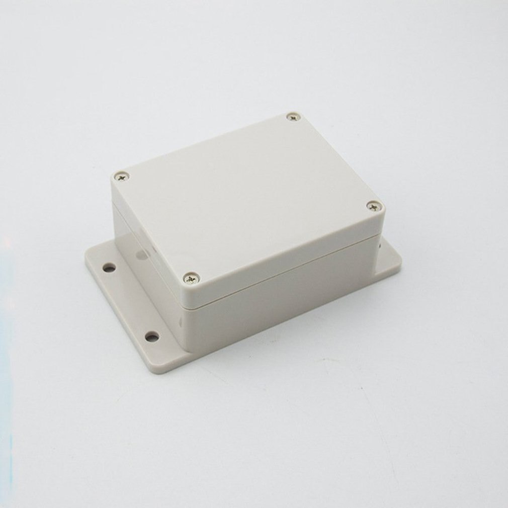 With Ears Abs Plastic Waterproof Box White Junction Box 115×90×55mm Monitoring Security Solid Square Protection Box