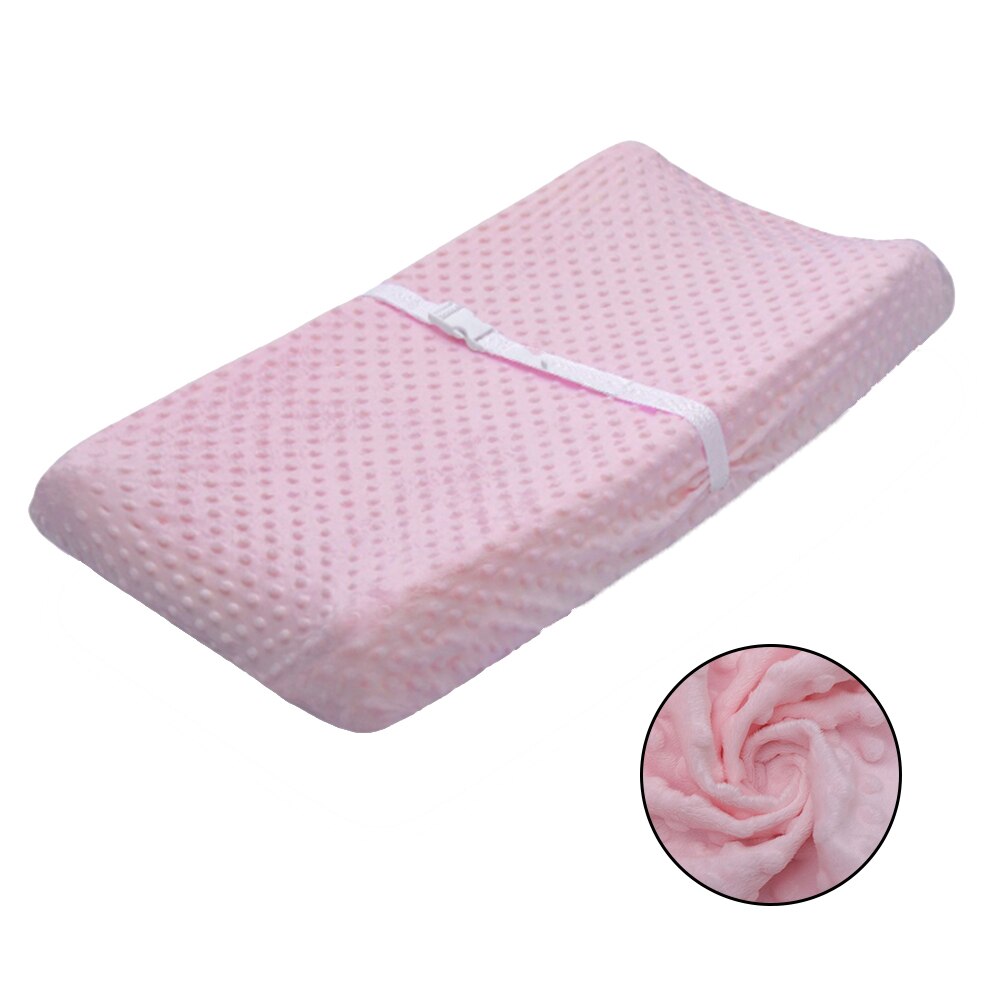 Fralda do bebê durável mudando tapete almofada capa de mesa macio respirável reutilizável mudando capa para o bebê recém-nascido infantil crianças esteira: Pink