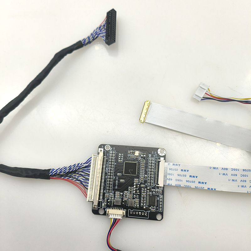 LVDS-to-EDP signal adapter board interconversion 1920X1080 supports multi-resolution EDP-to-LVDS driver board can be 5V or 3V