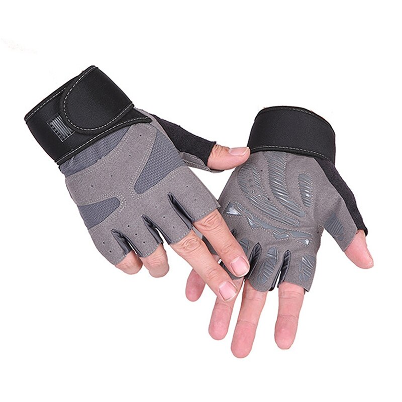 Gym Handschoenen Fitness Gewichtheffen Handschoenen Body Building Training Sport Oefening Sport Workout Handschoen voor Mannen Vrouwen