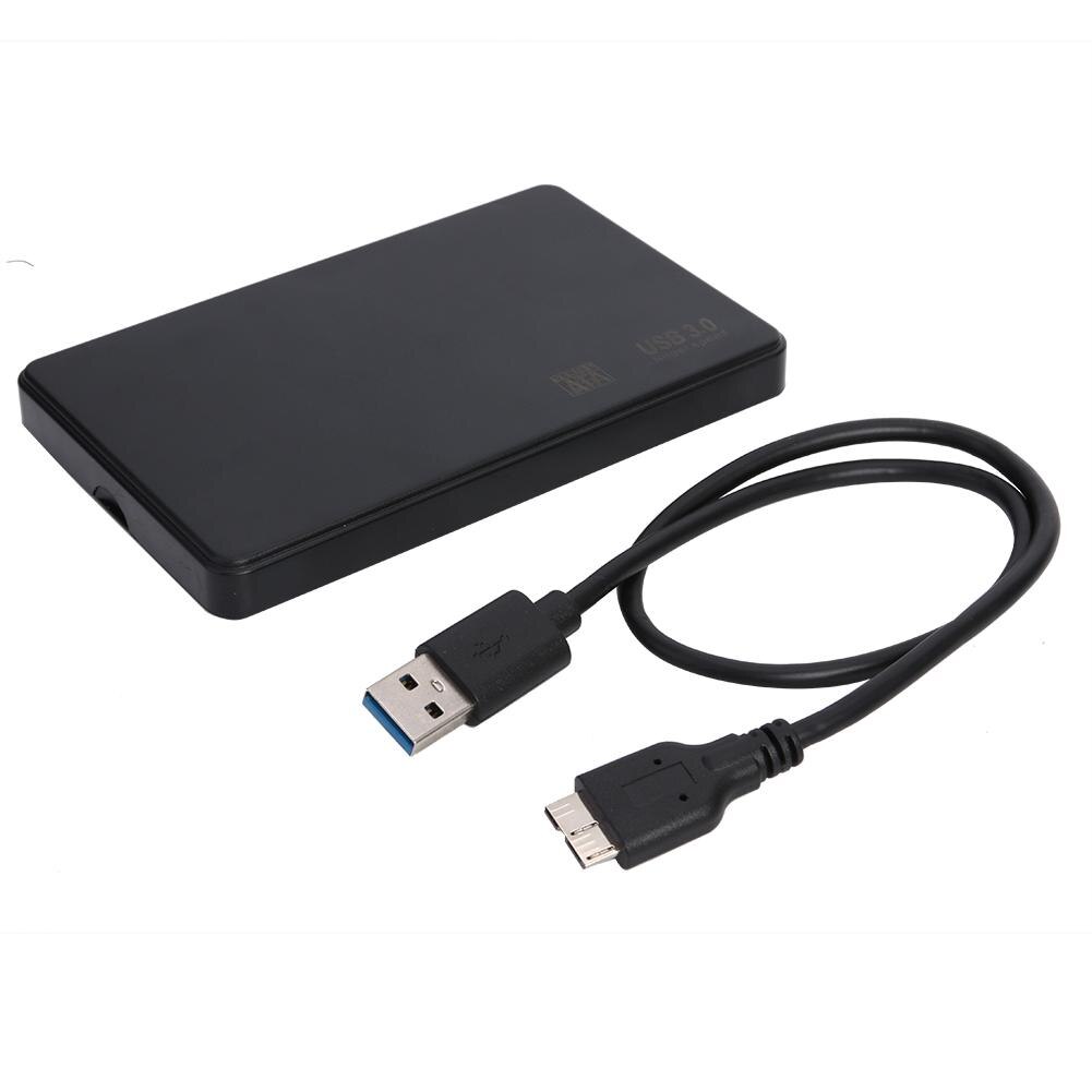 SSD Case Finely Processed High Speed 5 Gbps USB3.0 to SATA3 Hard Disk Drive Box External 2.5 inch HDD Case