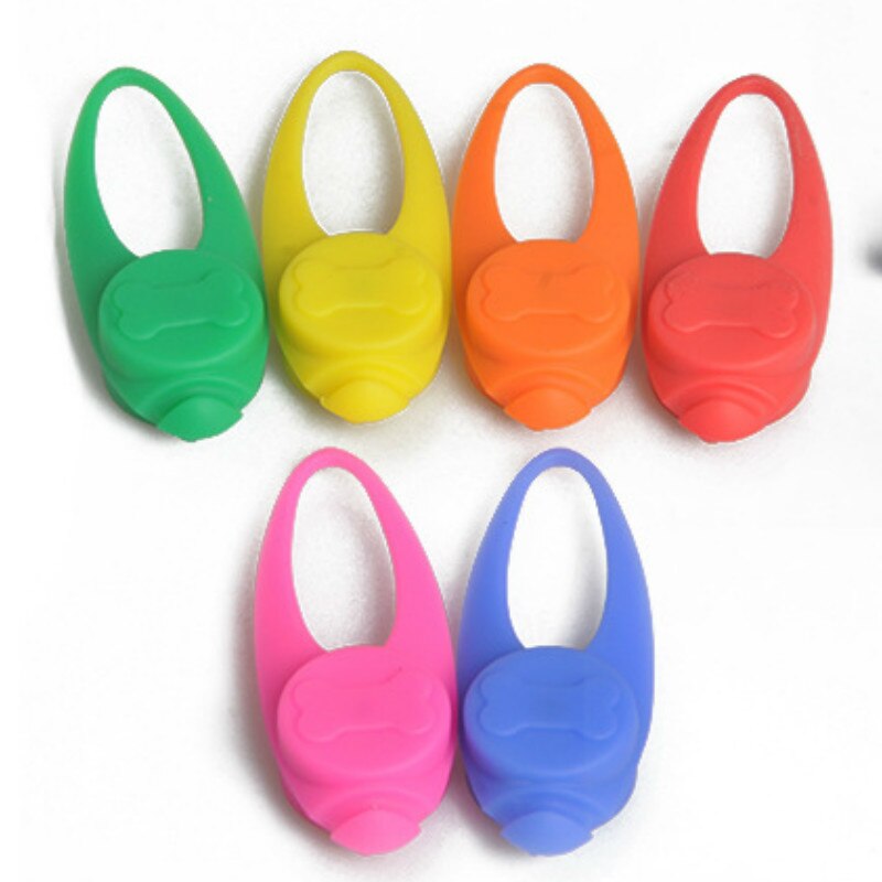 Pendentif lumineux pour chien avec étiquette LED étanche pour chien, lumière clignotante de sécurité nocturne, lumière lumineuse Anti-perte, collier d&#39;étiquette en Silicone