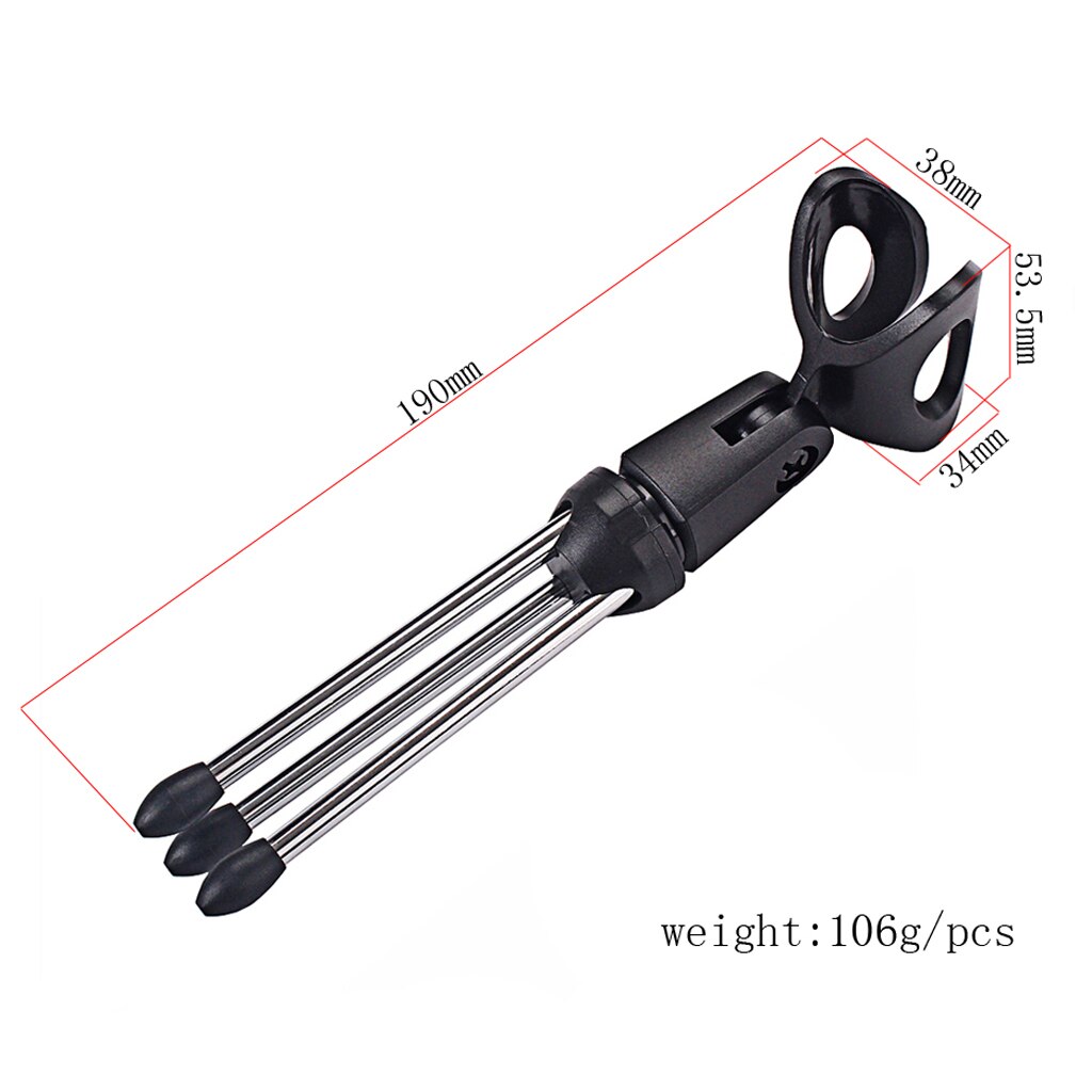 Microphone Mic Mount Stand Holder Bracket Support for Recording Interview Removable Portable Microphone Mic Tripod Base Stand
