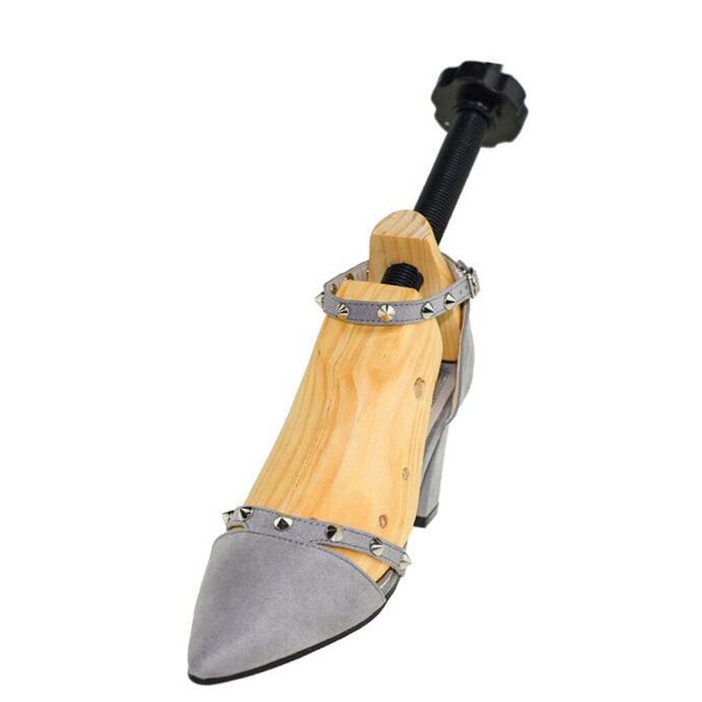 Unisex Wooden Shoes Stretcher Expander Adjustable Shoe Tree Shoes Care S/M/L