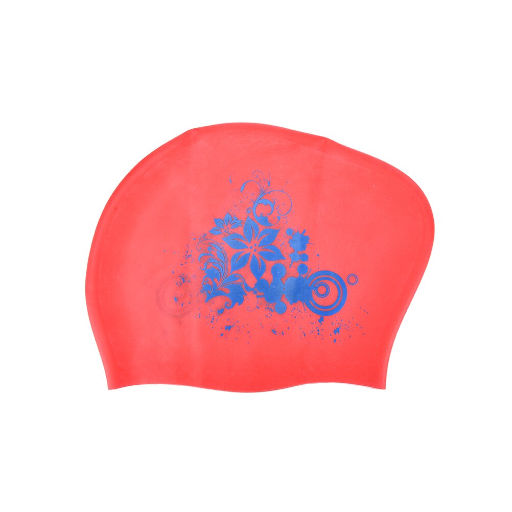 100%  latex silikone svømmehætte til langt hår kvinders vandtætte svømmehætter damer dykkerhætte hat til børn garras casquette