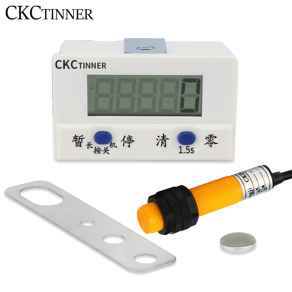 Electronic digital display counter proximity Industrial magnetic sensor switch punch counter automatic induction counter meter