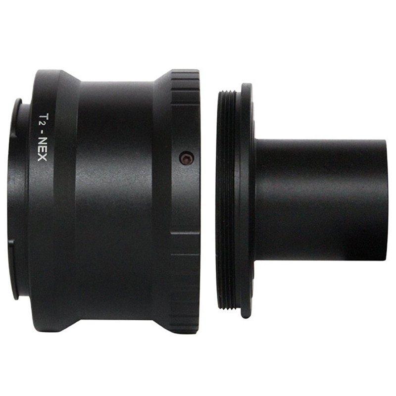 Adequado para T2-Nex t-ring adaptador de montagem mini câmera conexão telescópio microscópio lente de montagem com 0.91 Polegada porto