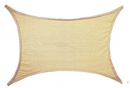 Waterproof Sun Shelter Pool Shade Sail: 4mX3m