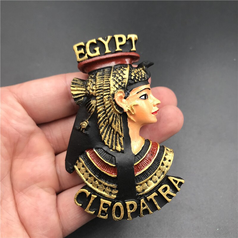 Belgia Barcelona 3D lodówka pamiątkowy magnes kraków węgierski dubaj egipt włochy hiszpania drezno bruksela rzym kleopatra rzemiosło artystyczne: Cleopatra