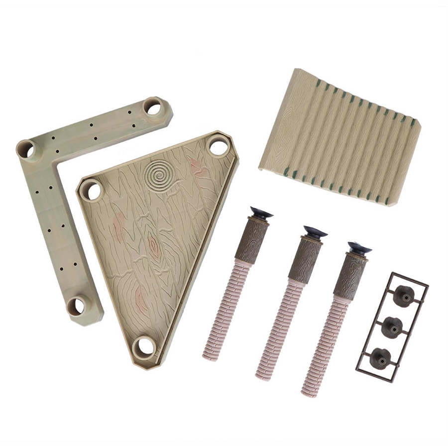 Reptiles Floating Platform Pier with Ramp Ladder Terrarium Tank Ornament Aquarium Tank Decor Pet Reptiles Supplies