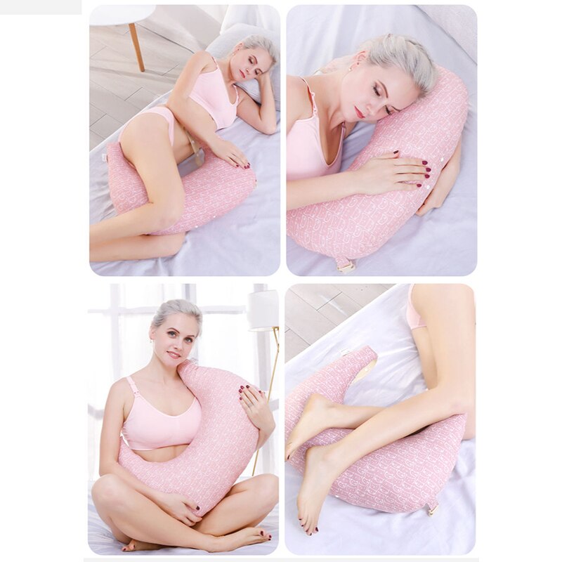 Coussins d&#39;allaitement pour bébé, housse lavable, multifonction, ajustable, pour nourrissons