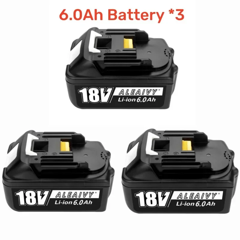 [BL1830 9.0Ah] Batería de iones de litio de repuesto de 18 V Compatible con batería Makita de 18 voltios BL1860 BL1840 BL1850 herramientas eléctricas inalámbricas