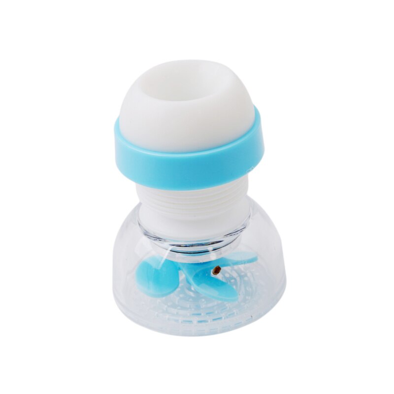 Home Rotatable Faucet Splash-Proof Shower Filter Filter Tap Water Economizer Water Filter Filter Valve Extender: blue