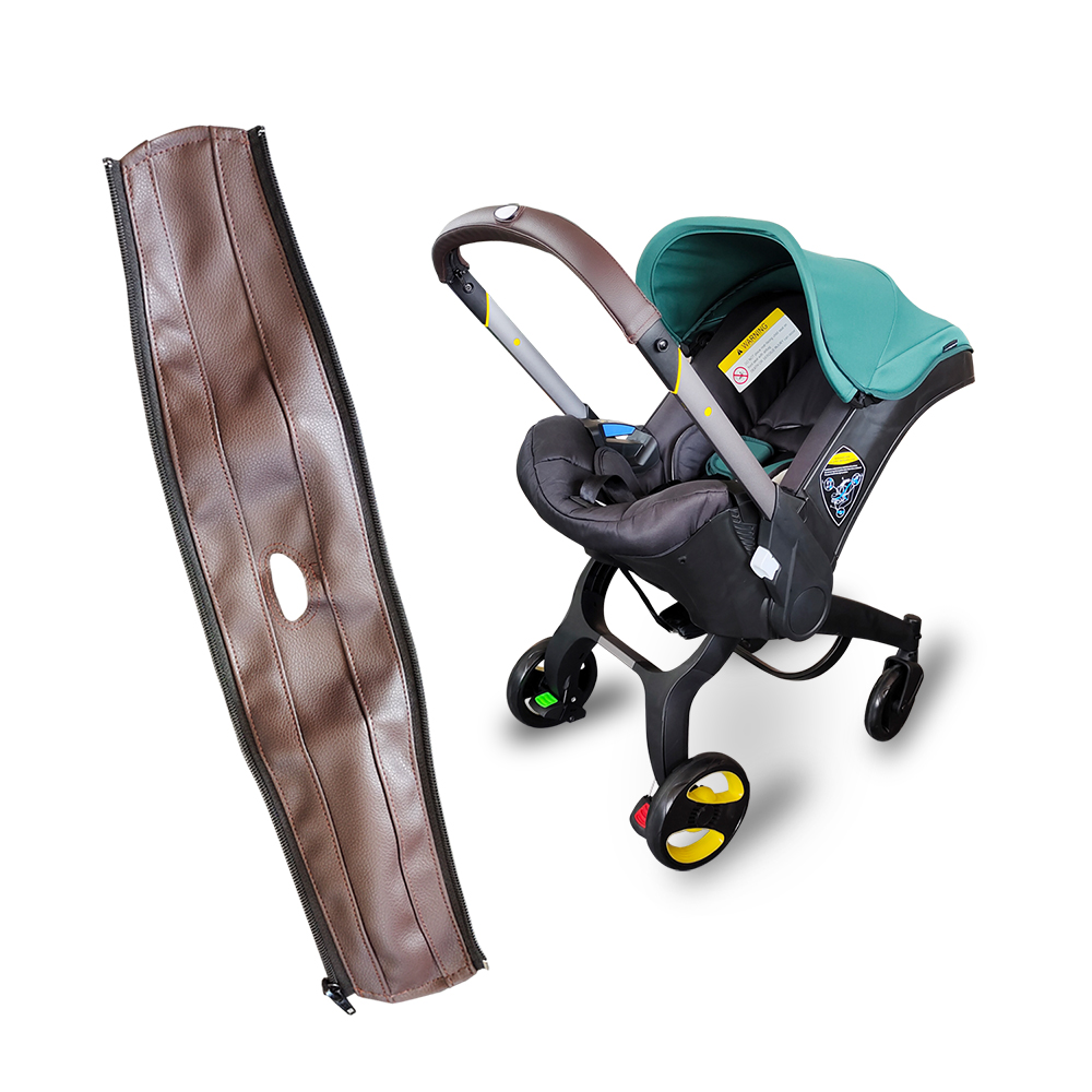 Wandelwagen Accessoires Handvat Cover Voor Donna/Doona Kinderwagen Armsteun Pu Beschermhoes Cover Leather Covers