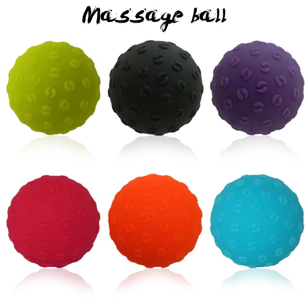 Balles de Fitness Crossfit Yoga Pilates Massage des pieds douleur musculaire soulagement du Stress Point de déclenchement balle réflexe hérisson