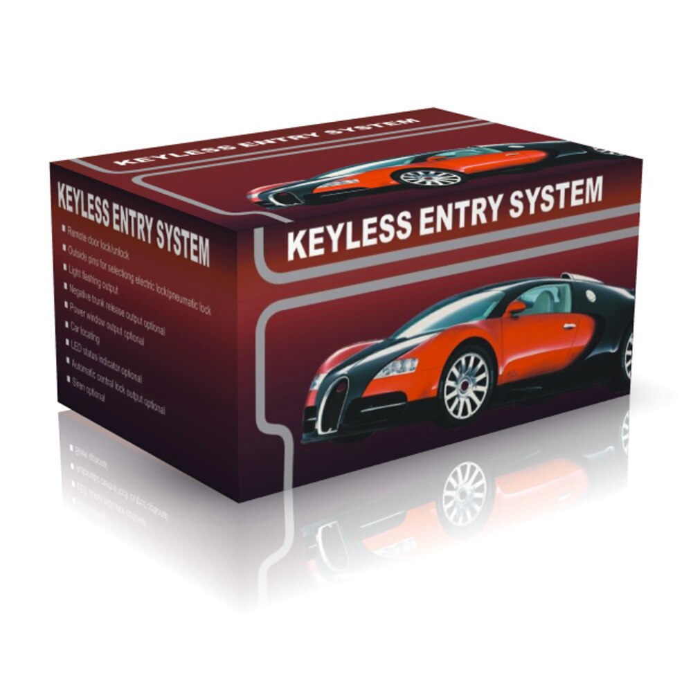 Centralized Lock Keyless Entry System Central Locking Car Alarm Accessories Door Windows Remote Control Trunk Key DIY Universal