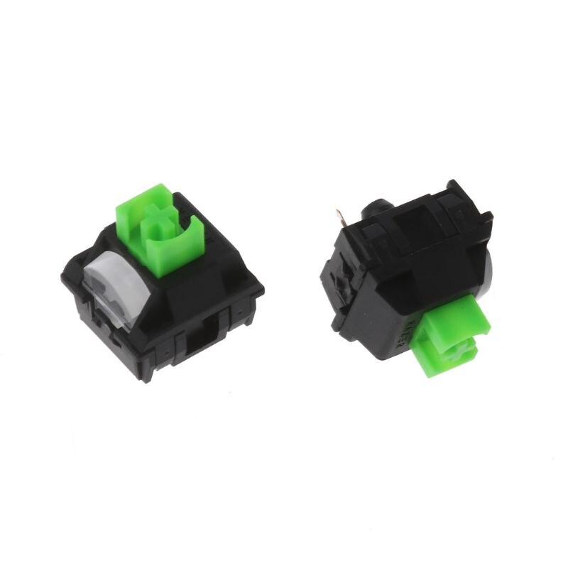 2Pcs Green RGB Switches for Razer BlackWidow Lite Gaming Mechanical Keyboard