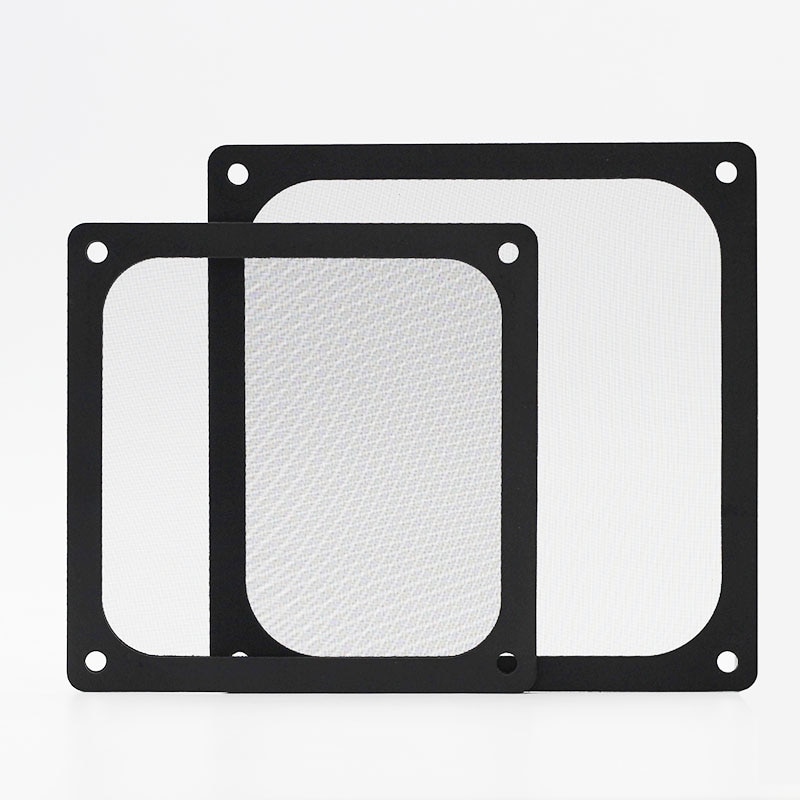 En-Labs 12CM Magnetic Frame Black Mesh Dust Filter PC Cooler Fan Filter with Magnet , 120x120mm Dustproof Computer Case Cover