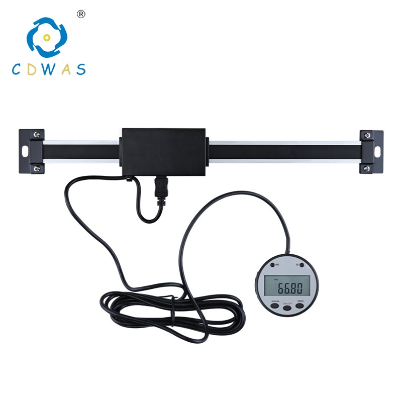 Escala Lineal Digital de lectura remota magnética, unidad de escala electrónica con pantalla externa de 0-150mm / 0-200mm / 0-300mm 0,01mm