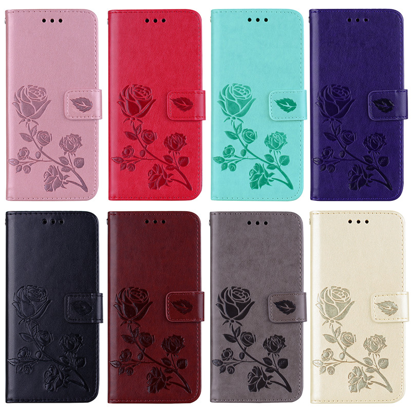 Case For Huawei Y5 Case Flower Wallet Leather Flip Case For Huawei Y6 MYA-L03 U29 L23 L41 L22 Y5III Stand Cover Coque