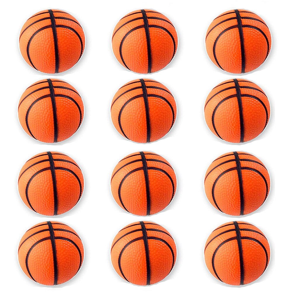 Stress Relief Hand Honkbal Basketbal Tennis Oefening Zachte Elastische Squuze Rubberen Ballen Voor Kid Angst Relief Bal J75: Orange