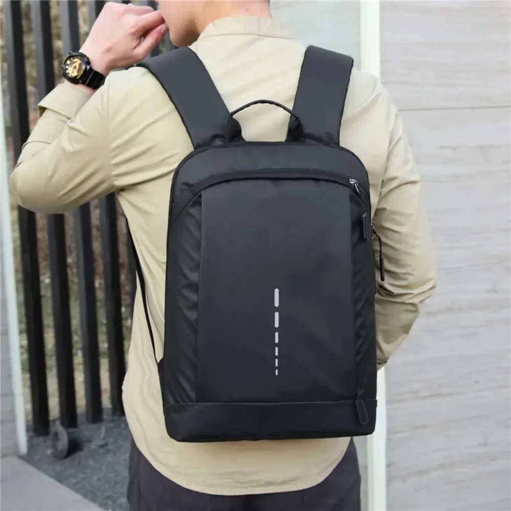 Men's Waterproof Ultra Lightweight Laptop Backpack 15.6 Inch Anti-Theft Travel Daypack for Work Commute Gym Business Durable Bag
