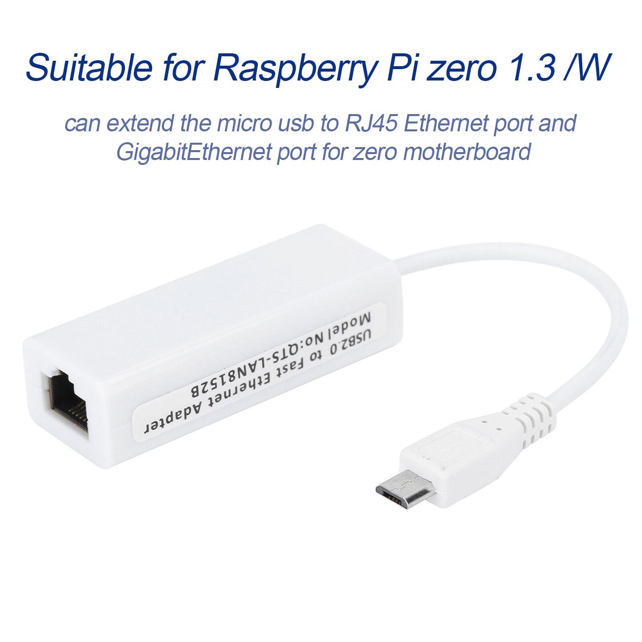 10/100 Mbps Ethernet Adapter Micro Usb Ethernet Adapter Usb 2.0 Netwerk Te RJ45 Lan Voor Raspberry Pi Nul Ethernet usb