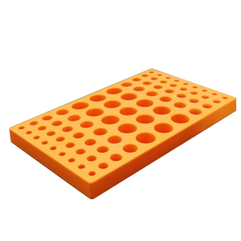 ER Collet Organizer for CNC Machining Center ER11 ER16 ER20 ER25 ER32 Collet Storage Box 75 Hole Hard Plastic Box