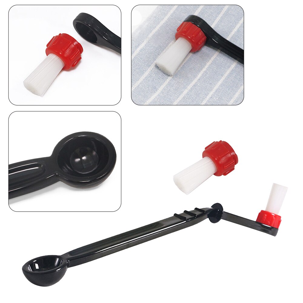 Kitchen Dust Brush Espresso Machine Coffee Cleaning Plastic Handle Keyboards Elbow Cleaner Tools Kitchen Supplies Accessories