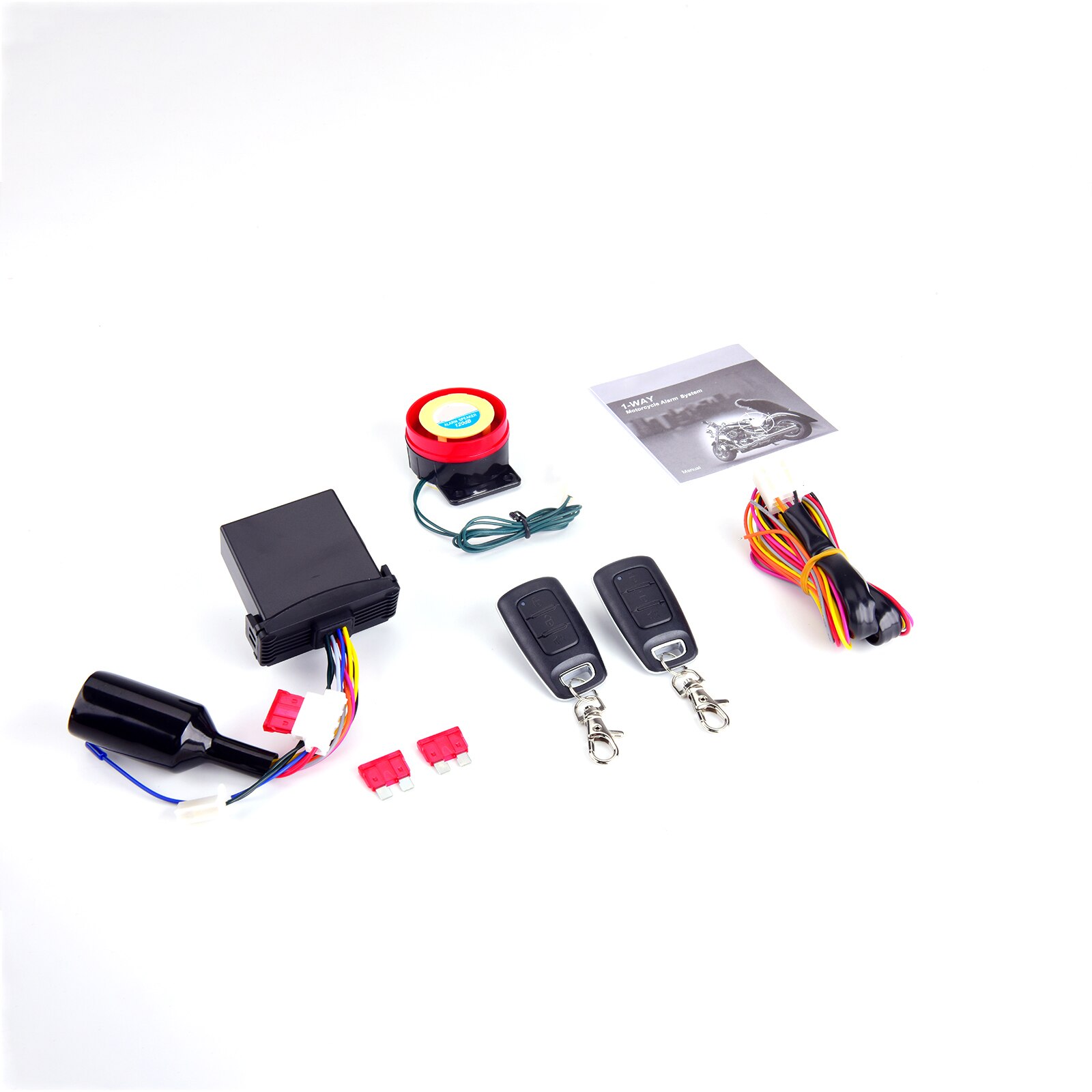 La motocicleta de sistema de alarma para coche Kit Central remoto de coche de Control remoto durable automático de bloqueo de alarma de coche sistema Anti-robo