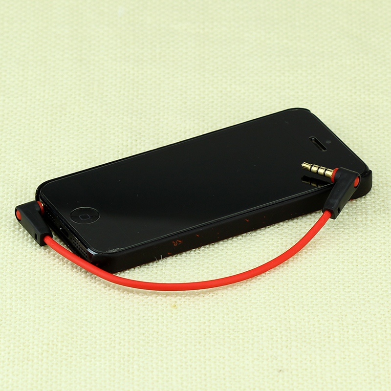 Universele Ipod AUX 4-polige haakse 3,5 mm mannelijk naar mannelijk stereo audio korte kabel 20 cm 30 cm