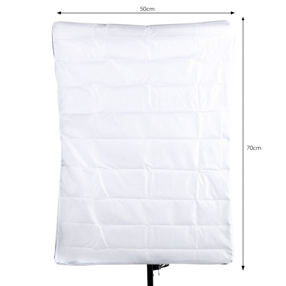 Andoer Draagbare 50*70 cm/20 "* 28" Fotostudio Softbox Paraplu Softbox Reflector voor Speedlight Flash Light