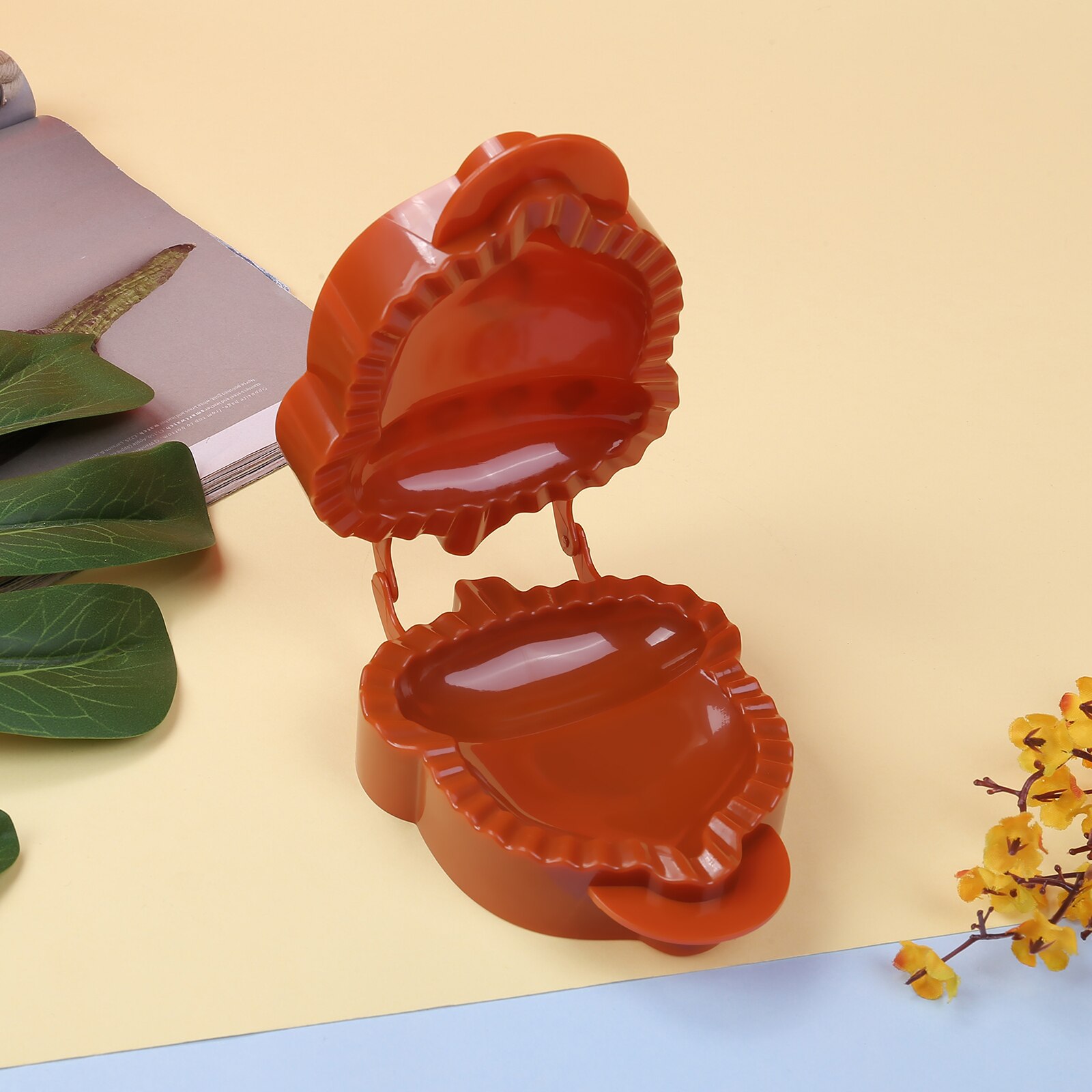 Hand Pie Molds Set Cookie Cutters with Apples Pumpkins Acorn Shape Halloween Dough Press Mold Tools