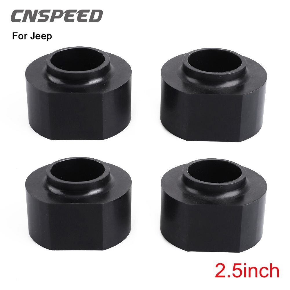 4pcs 2&#39;&#39; 2.5&#39;&#39; 3&quot; Full Front Rear Leveling Lift Kit For 1993-1998 Jeep Grand Cherokee ZJ Full 4x2 4x4 For Wrangler 1997-2006: lift height 2.5inch