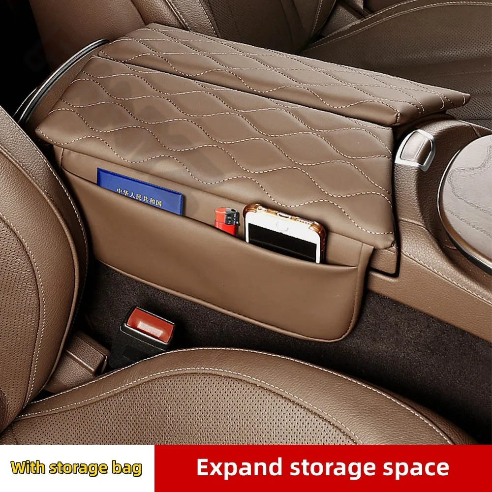 Juste d'accoudoir de console centrale pour Mercedes Benz Classe E, coussin en cuir anti-rayures, -2022, W213, CLS, -2022