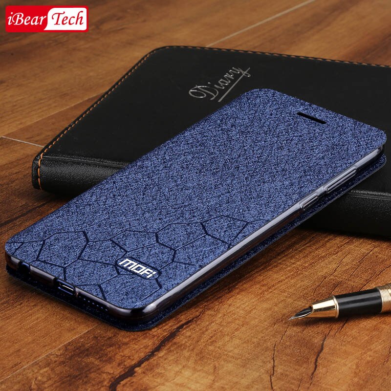 Flip Case Voor Huawei Honor 8 Case Stand Lederen Originele Pu Antiklopmiddelen Honor 8 Cover Smart Terug Fundas Silicon Honor8 coque Capa