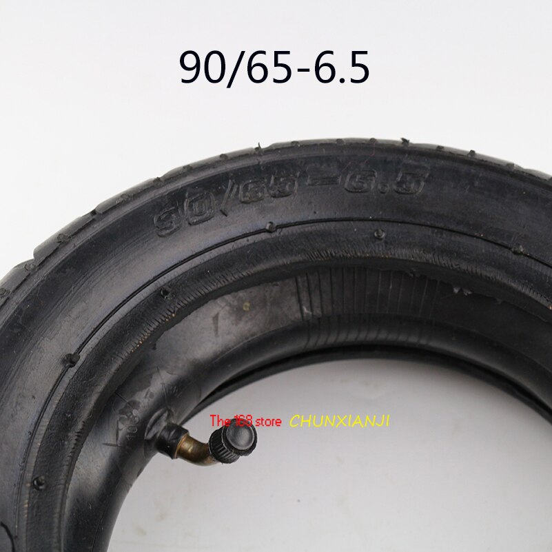90 / 65 - 6.5 forhjul og 90/65-6.5 innerrør dekkbøennå ventil passer til 49cc mini smussykkel og scooter mini moto