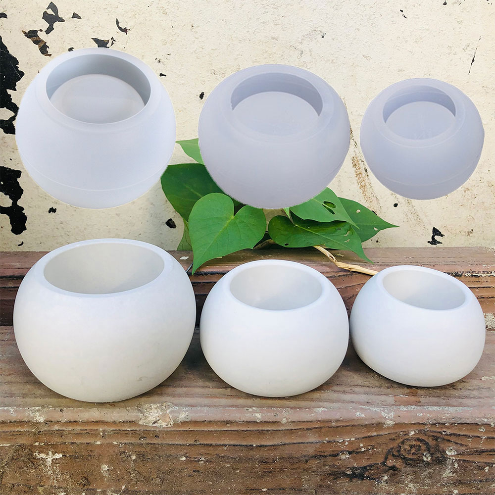 Taza de vela de hormigón, molde de silicona, candelabro de rayas DIY, fabricación artesanal, tarro de almacenamiento de yeso de resina, moldes de fundición para decoración del hogar