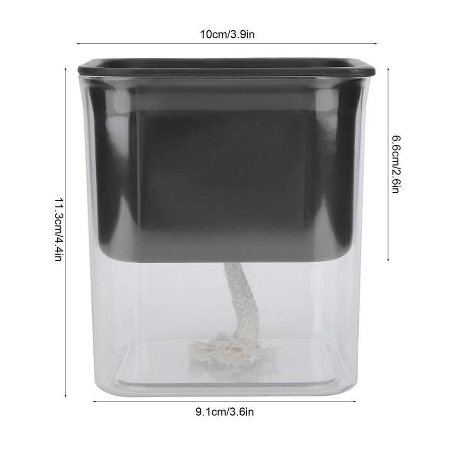 acrylic box Storage Box Flower Pot Transparent Plant Pot Self Watering Automatic Water Absorption Planter remote control