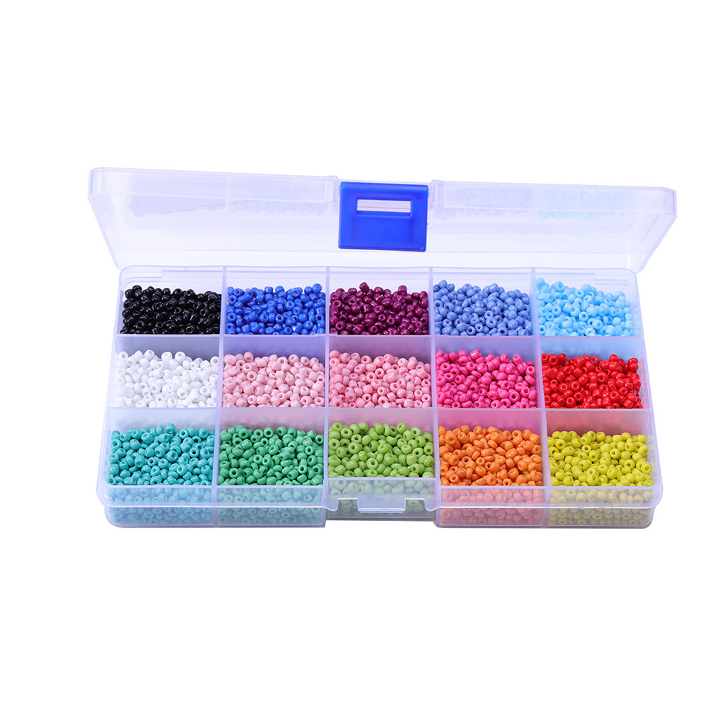 3mm mini krystal perler gør-det-selv-armbånd kunst smykkefremstilling fadefri farve glasperle gør det selv-kunstværk håndlavet fremstilling